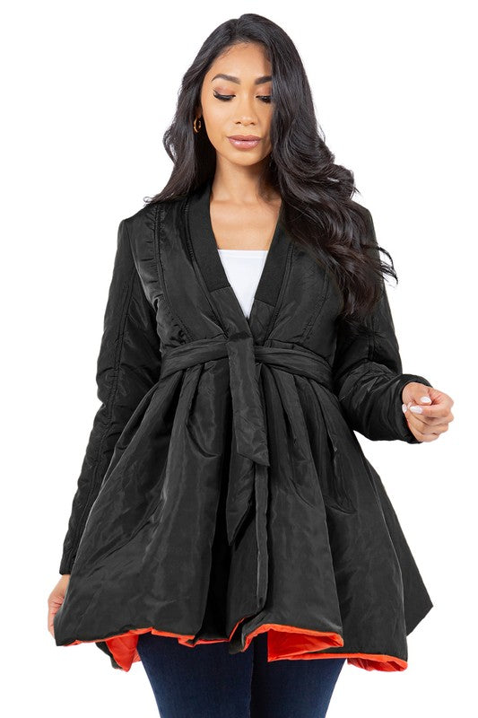 PUFFER JACKET DRESS