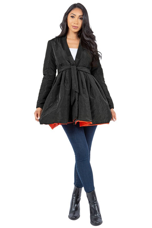 PUFFER JACKET DRESS